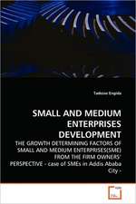 Small and Medium Enterprises Development