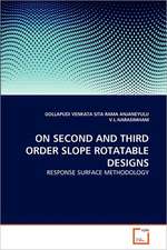 On Second and Third Order Slope Rotatable Designs