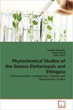 Phytochemical Studies of the Genera Elettariopsis and Etlingera