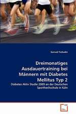 Dreimonatiges Ausdauertraining bei Männern mit Diabetes Mellitus Typ 2