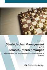 Strategisches Management von Fernsehunternehmungen