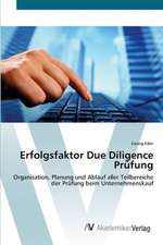 Erfolgsfaktor Due Diligence Prüfung