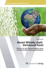 Kwasi Wiredu statt Immanuel Kant