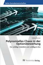 Polynomielles Chaos in der Optionsbewertung