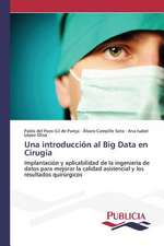 Una Introduccion Al Big Data En Cirugia: Una Mirada Epidemiologica