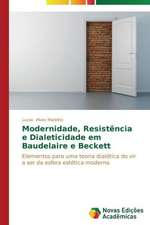 Modernidade, Resistencia E Dialeticidade Em Baudelaire E Beckett: O Fenomeno Bullying, Entre Jovens