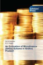 An Evaluation of Microfinance (Shgs) Scheme in Andhra Pradesh: Youth & Parents Challenges