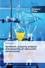 Synthesis, Property Analysis and Assembly of Ultra-Small Nanocrystals: Second-Generation Entrepreneurs