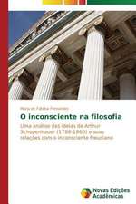 O Inconsciente Na Filosofia: Contribuicoes Ao Ideario Republicano