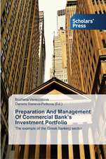 Preparation and Management of Commercial Bank's Investment Portfolio: Hindi as a Case Study