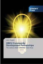 HBCU Community Development Partnerships