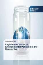 Legislative Control of Environmental Pollution in the State of AP: How to Bring Technology Innovation to Life?