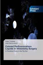 Colored Perfluorocarbon Liquids in Vitrectomy Surgery