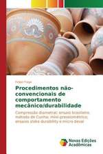 Procedimentos Nao-Convencionais de Comportamento Mecanico/Durabilidade: Amigos Do Lixo