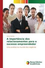 A Importancia DOS Relacionamentos Para O Sucesso Empreendedor: Efeitos No Estresse Oxidativo