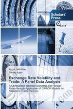 Exchange Rate Volatility and Trade: A Panel Data Analysis