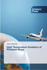 High Temperature Oxidation of PT-Based Alloys: Essays in Literary and Cultural Studies