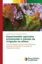 Experimentos Agricolas Envolvendo O Manejo Da Irrigacao Na Alface: Ferramenta Para Interacao E Producao de Conteudos Sbtvd