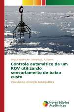 Controle Automatico de Um Rov Utilizando Sensoriamento de Baixo Custo: Praticas E Discursos