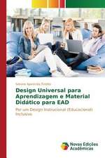 Design Universal Para Aprendizagem E Material Didatico Para Ead: Estudos No Brasil