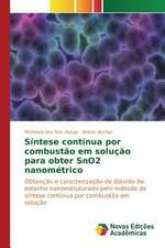 Sintese Continua Por Combustao Em Solucao Para Obter Sno2 Nanometrico: Uma Proposta de Ensino Na Formacao de Professores