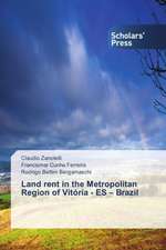 Land Rent in the Metropolitan Region of Vitoria - Es - Brazil: Ethnic Moldovans Cultural Images, Mass Media