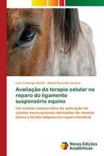 Avaliacao Da Terapia Celular No Reparo Do Ligamento Suspensorio Equino: Uma Cultura de Integracao Regional Alternativa