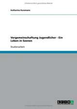 Vergemeinschaftung Jugendlicher - Ein Leben in Szenen