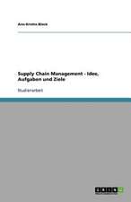 Supply Chain Management - Idee, Aufgaben und Ziele