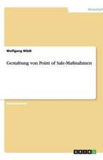 Gestaltung von Point of Sale-Maßnahmen