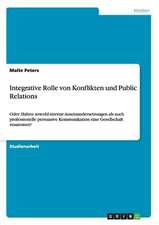 Integrative Rolle von Konflikten und Public Relations