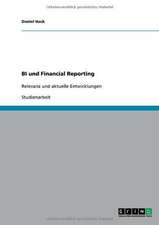 BI und Financial Reporting