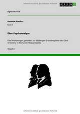 Über Psychoanalyse