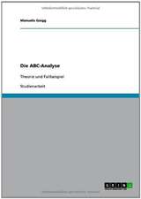 Die ABC-Analyse