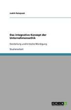 Das integrative Konzept der Unternehmensethik