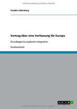 Vertrag über eine Verfassung für Europa