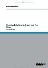 Kognitive Entwicklungstheorie nach Jean Piaget