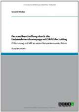 Personalbeschaffung durch die Unternehmenshomepage mit SAP E-Recruiting