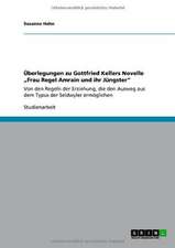 Überlegungen zu Gottfried Kellers Novelle 