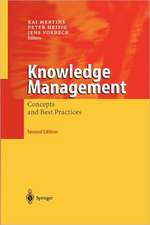 Knowledge Management: Concepts and Best Practices