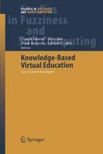 Knowledge-Based Virtual Education: User-Centred Paradigms