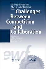 Challenges Between Competition and Collaboration: The Future of the European Manufacturing Industry