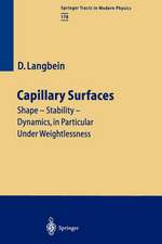 Capillary Surfaces: Shape — Stability — Dynamics, in Particular Under Weightlessness