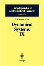 Dynamical Systems IX: Dynamical Systems with Hyperbolic Behaviour