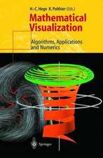 Mathematical Visualization: Algorithms, Applications and Numerics