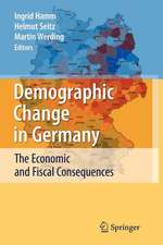 Demographic Change in Germany: The Economic and Fiscal Consequences