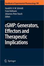 cGMP: Generators, Effectors and Therapeutic Implications