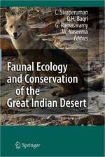 Faunal Ecology and Conservation of the Great Indian Desert