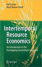 Intertemporal Resource Economics: An Introduction to the Overlapping Generations Approach