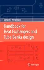 Handbook for Heat Exchangers and Tube Banks design